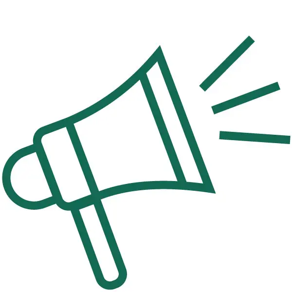 A megaphone