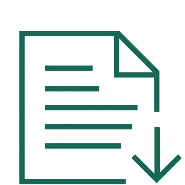 A document/single page icon